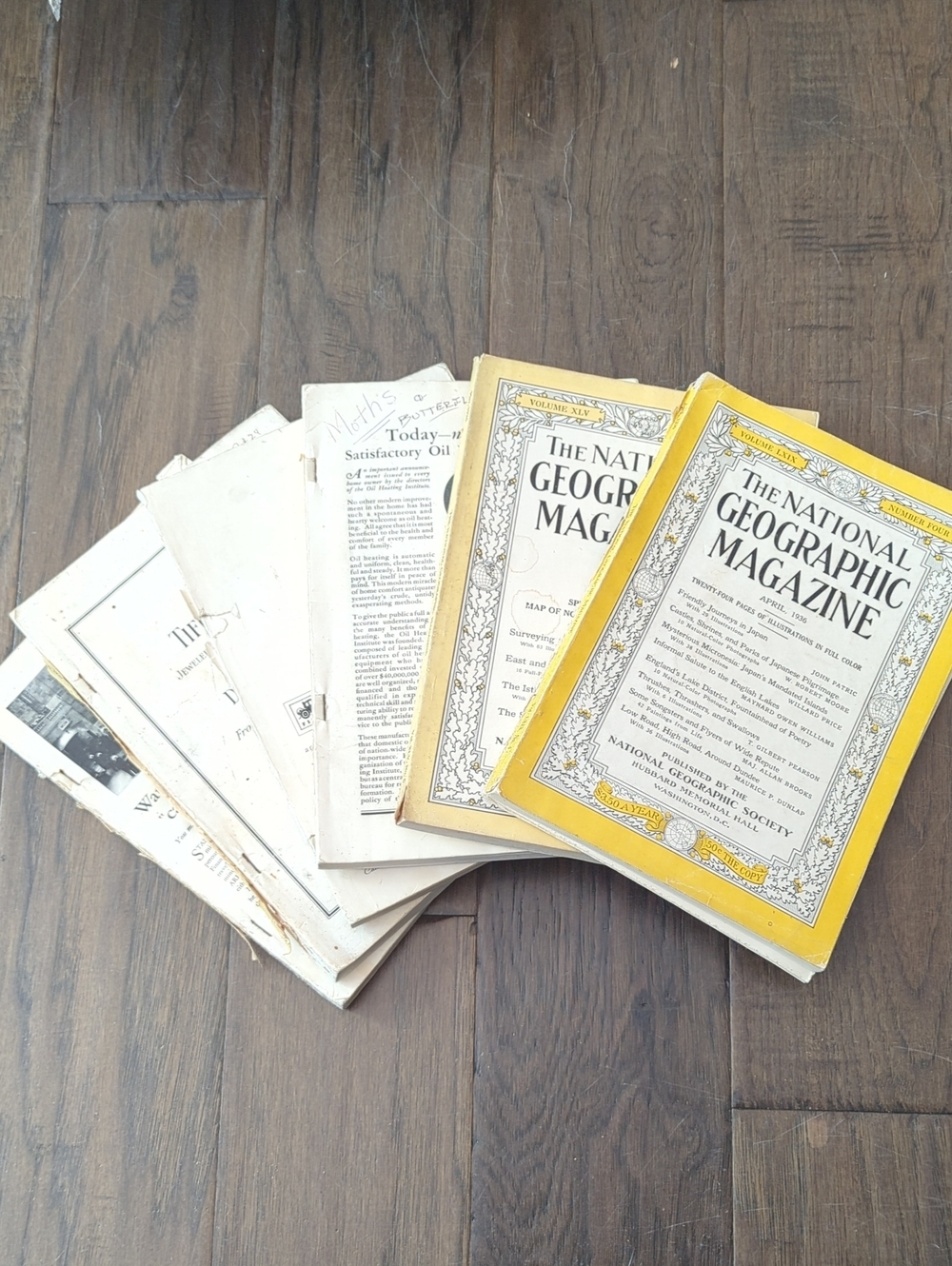 Vintage National Geographic Miscellaneous Years *Free With Purchase*